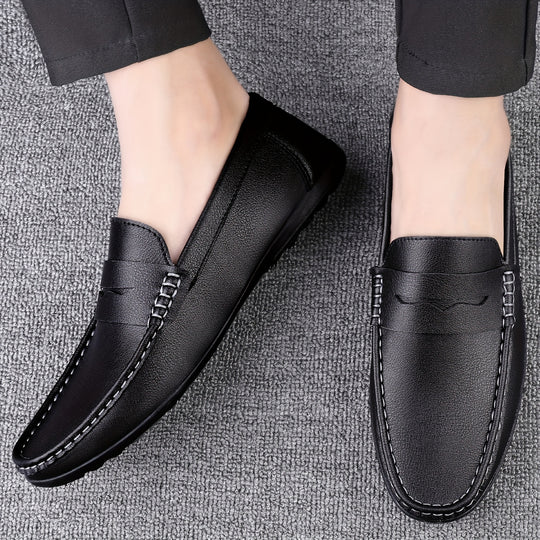 Bauluvio - Vintage Penny Loafers für Männer