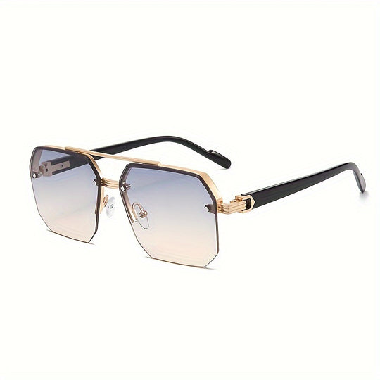 Bauluvio - Vintage Double Lens Sonnenbrille für Frauen