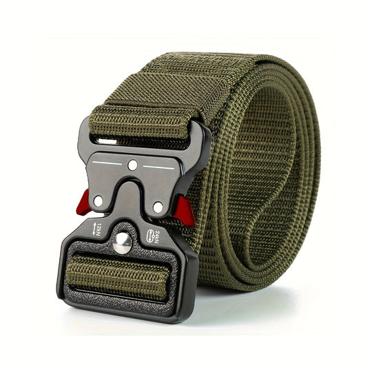 Bauluvio - Vintage Casual Tactical Belt mit Automatikschnalle