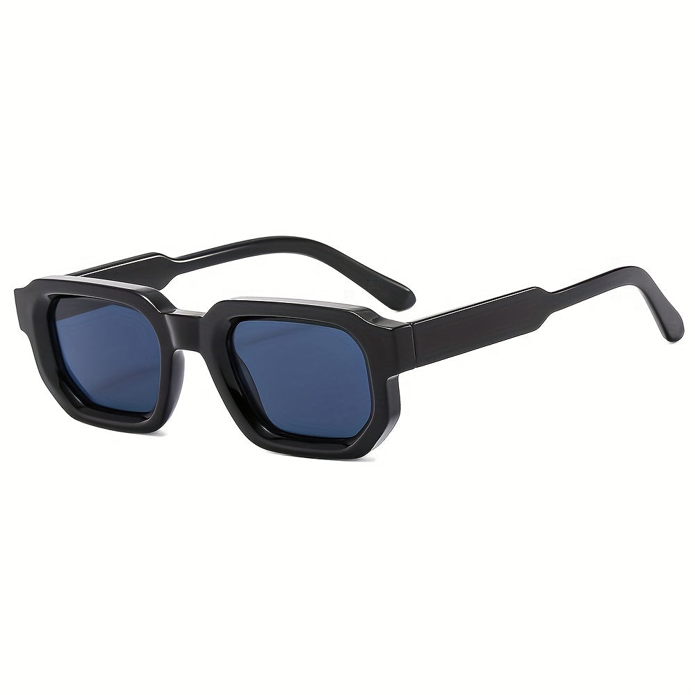 Bauluvio - Herren Retro Square Frame Mode Brille