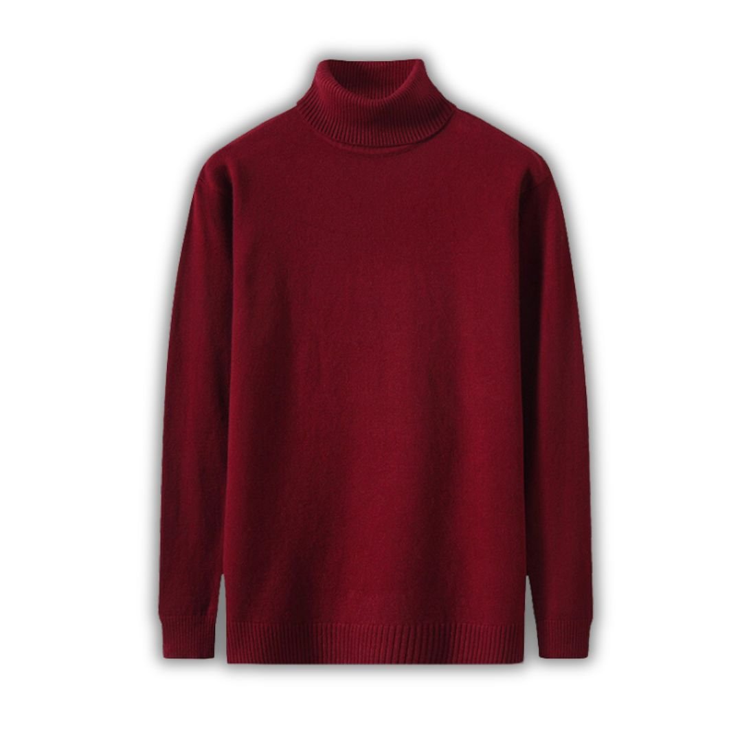 Bauluvio - Eleganter Rollkragenpullover