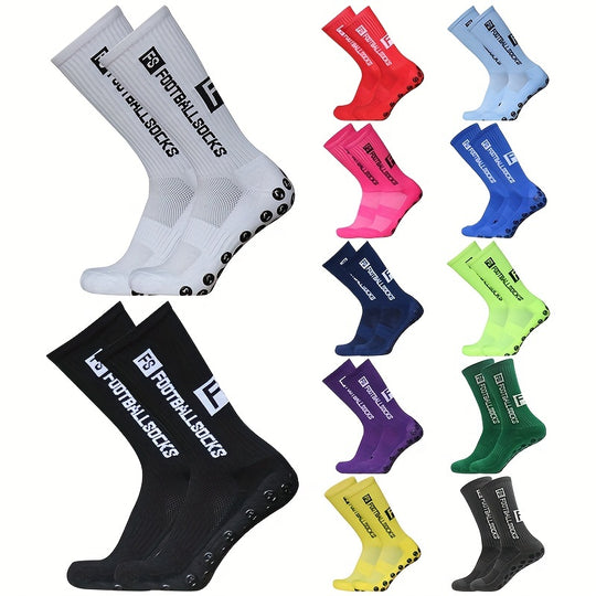 Bauluvio - Atmungsaktive Fußball-Crew-Socken (5 Paare)