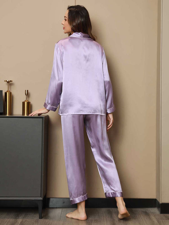 Bauluvio - Luxuriöses Pyjama-Set aus Seide für Frauen