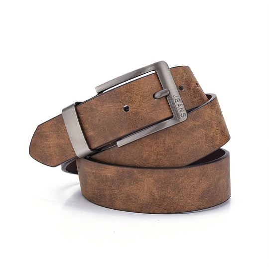 Bauluvio - Pin Buckle Ledergürtel für Männer