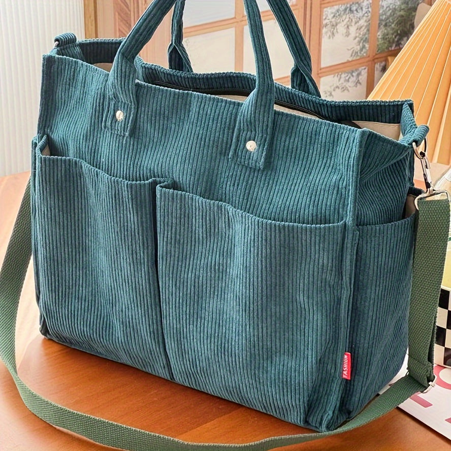 Bauluvio - Corduroy Hobo Bag für Frauen