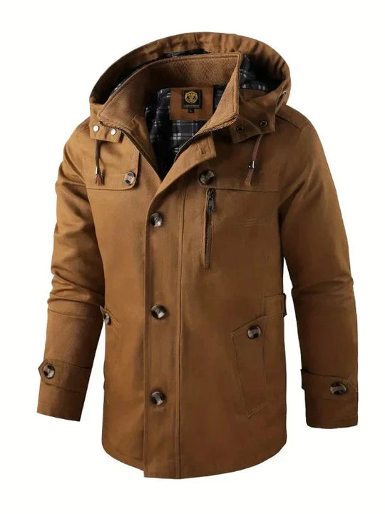 Bauluvio - Mittellange Jacke für Herbst-Winter