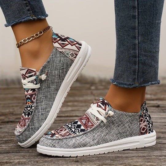 Bauluvio - Tribal Muster Canvas Schuhe