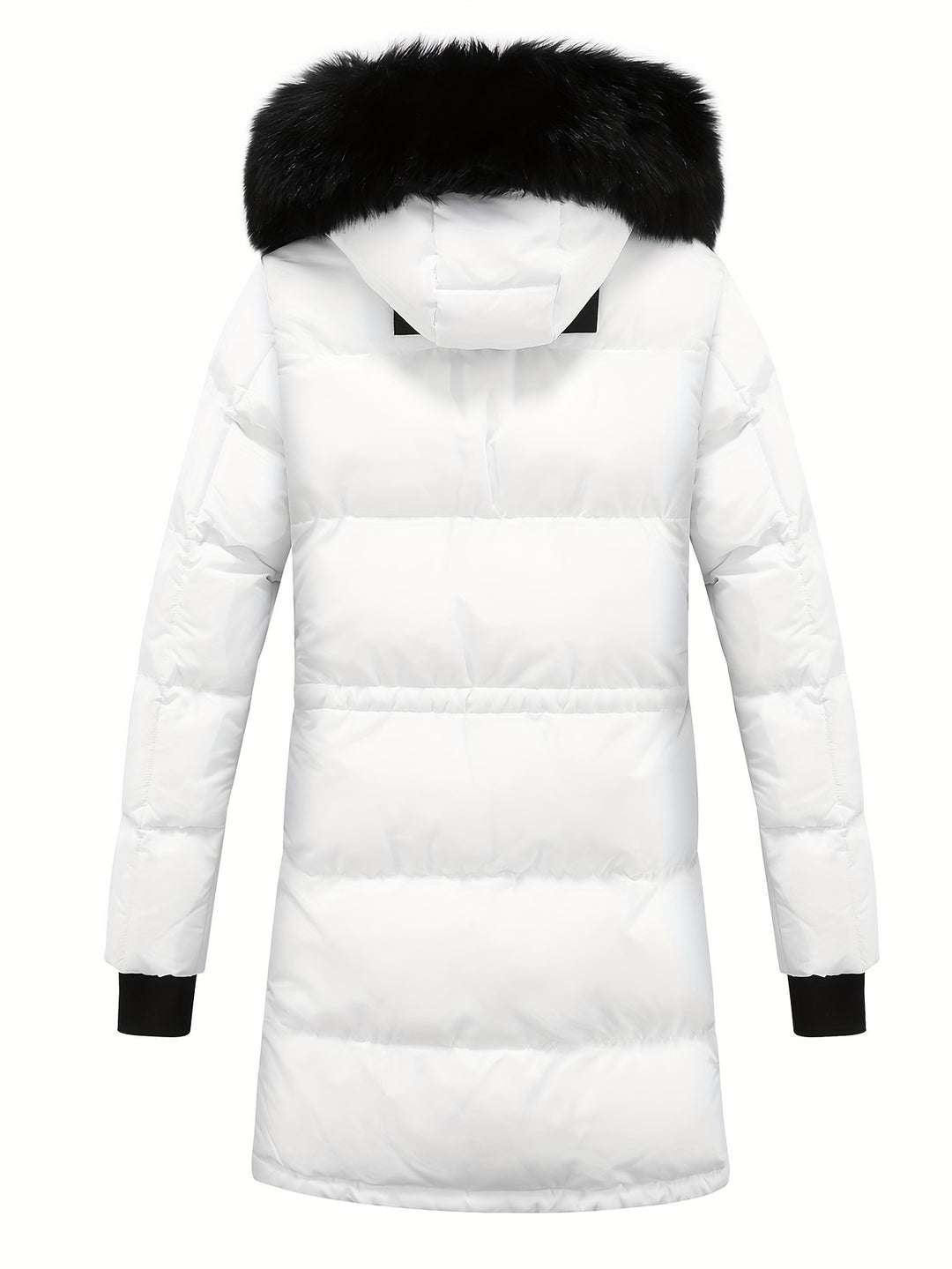 Bauluvio - Damen Winter Puffer Kunstpelz Jacke