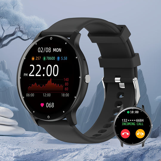 Bauluvio - Unisex-Fitness-Smartwatch