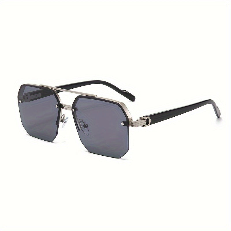 Bauluvio - Vintage Double Lens Sonnenbrille für Frauen