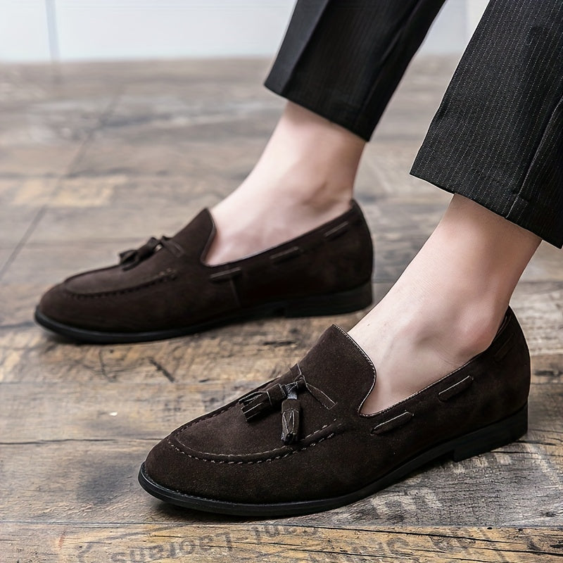 Bauluvio - Vintage Loafer aus Wildleder für Männer