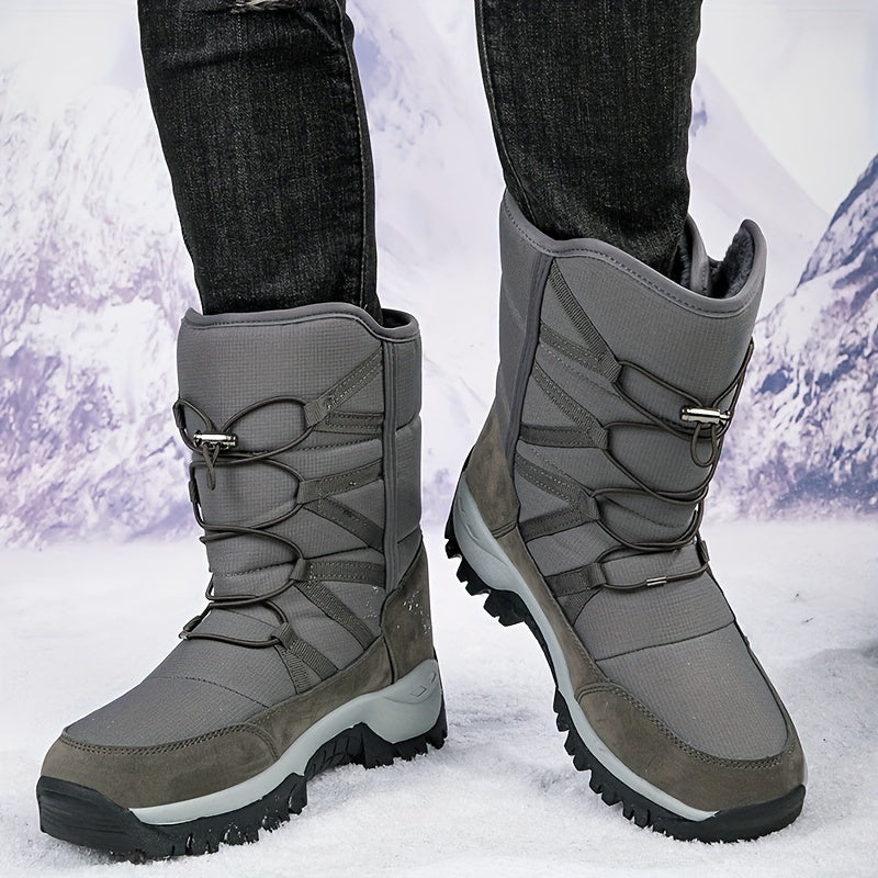 Bauluvio - Herren-Thermo-Wildlederstiefel