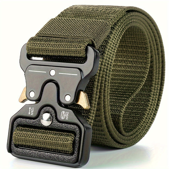 Bauluvio - Vintage Casual Tactical Belt mit Automatikschnalle