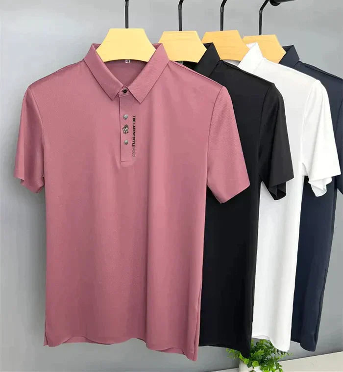 Bauluvio - Poloshirt für Männer mit Muskelfunktion