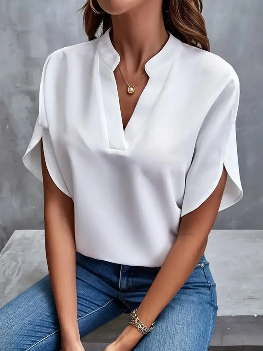 Einfache und elegante Bluse für Frauen