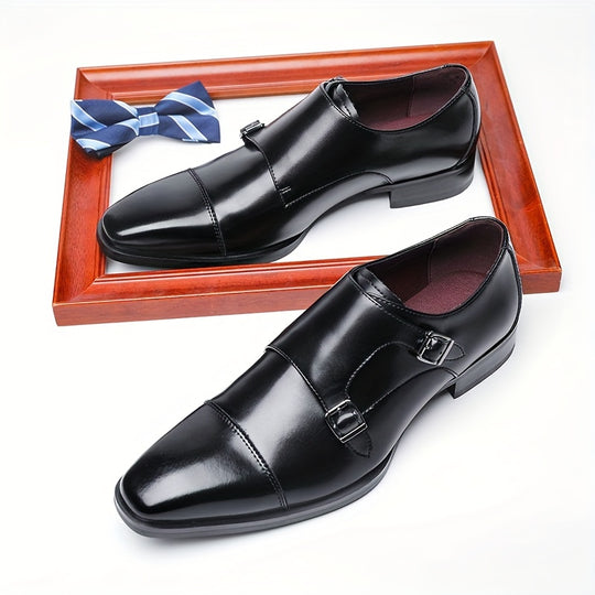 Bauluvio - Herren Doppelmonk Loafers