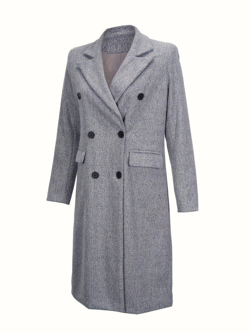 Bauluvio - Lässiger langer Trenchcoat für Frauen