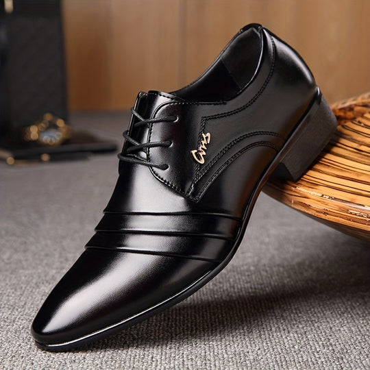 Bauluvio - Vintage-Derby-Schuhe für Männer