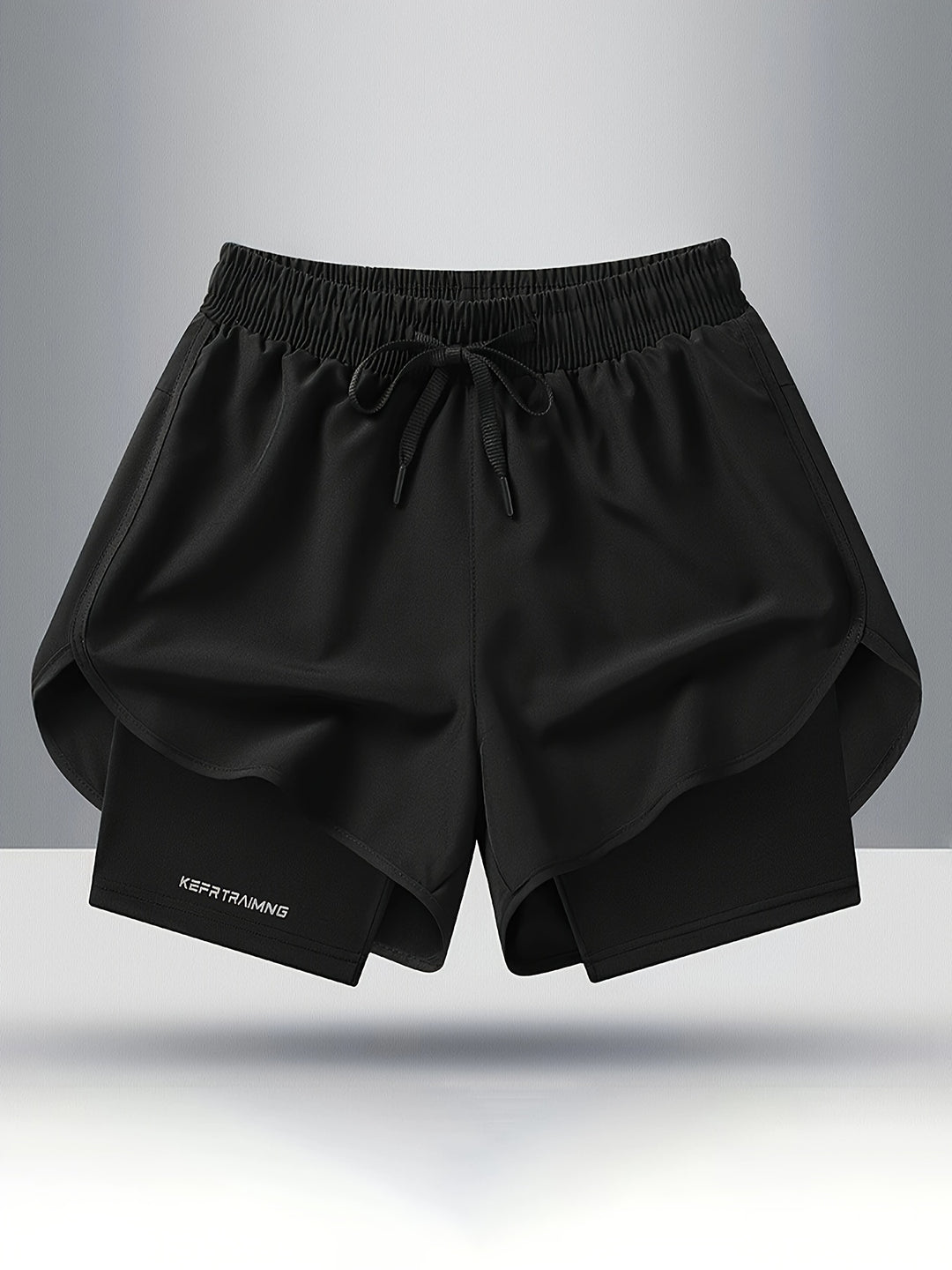 Bauluvio - Doppellagige 2-in-1-Shorts für Männer