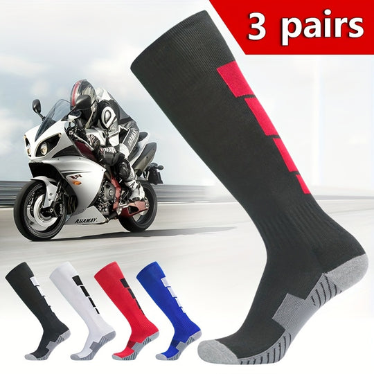 Bauluvio - Herren-Motorrad-Socken (3 Paar)