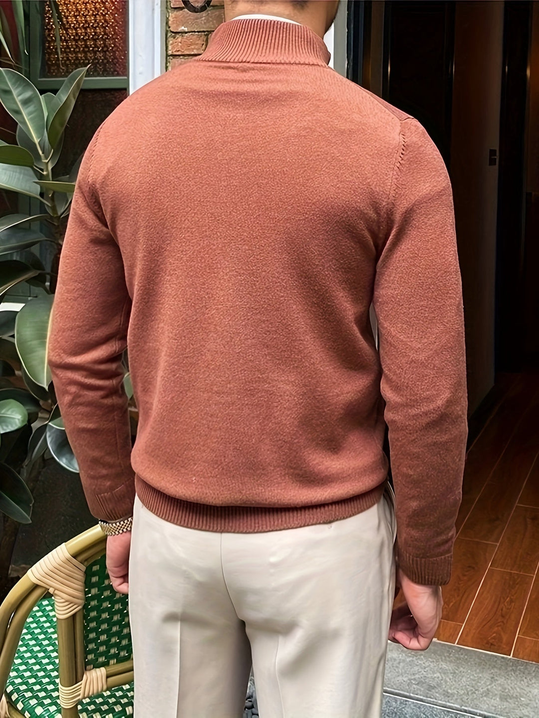 Bauluvio - V-Neck Pullover für Männer