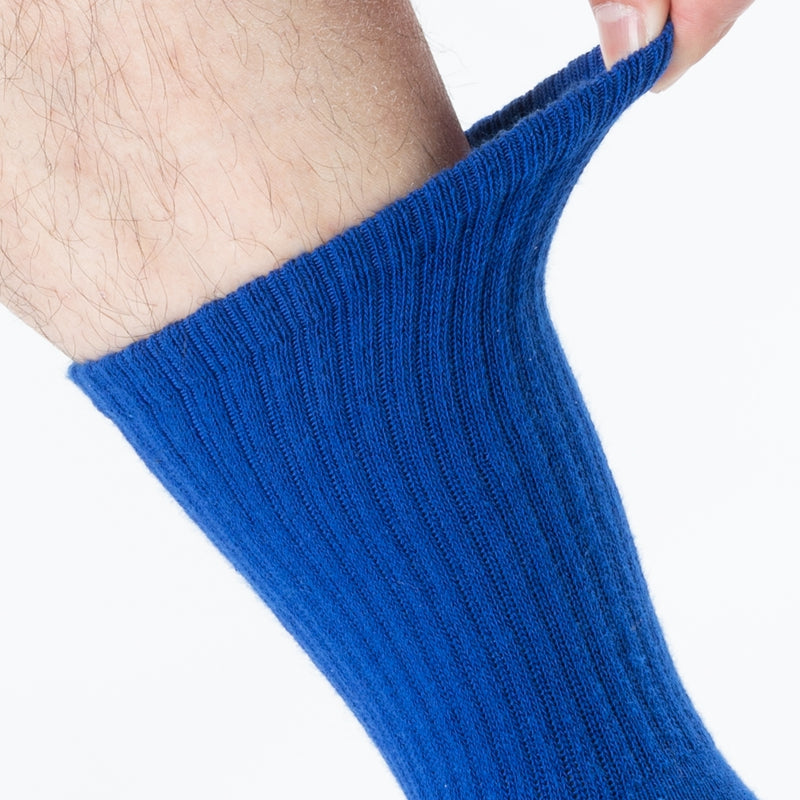 Bauluvio - Kurze Crew-Socken aus fester Baumwolle für Männer (6 Paare)