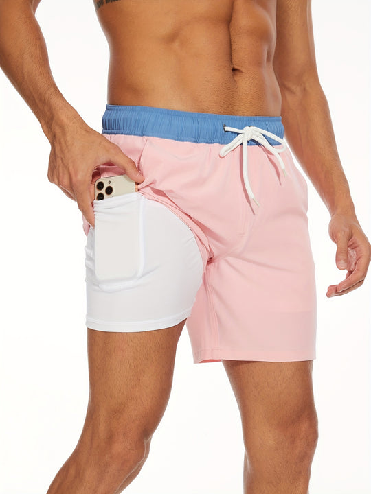 Bauluvio - Zweilagige Boardshorts für Männer