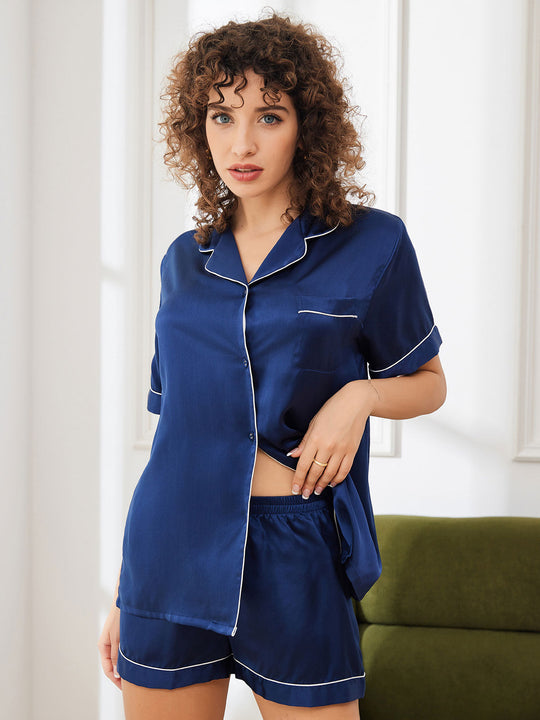 Bauluvio - Kurzärmeliges Pyjama-Set für Frauen