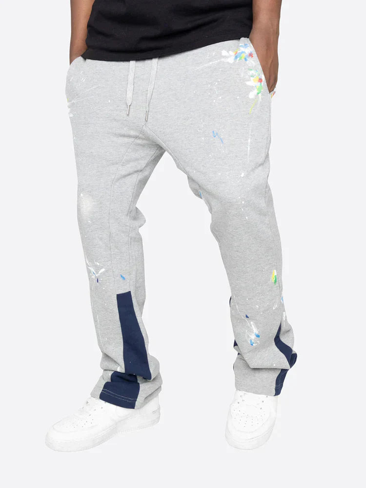 Bauluvio - Splash Flare Sweatpants für Männer