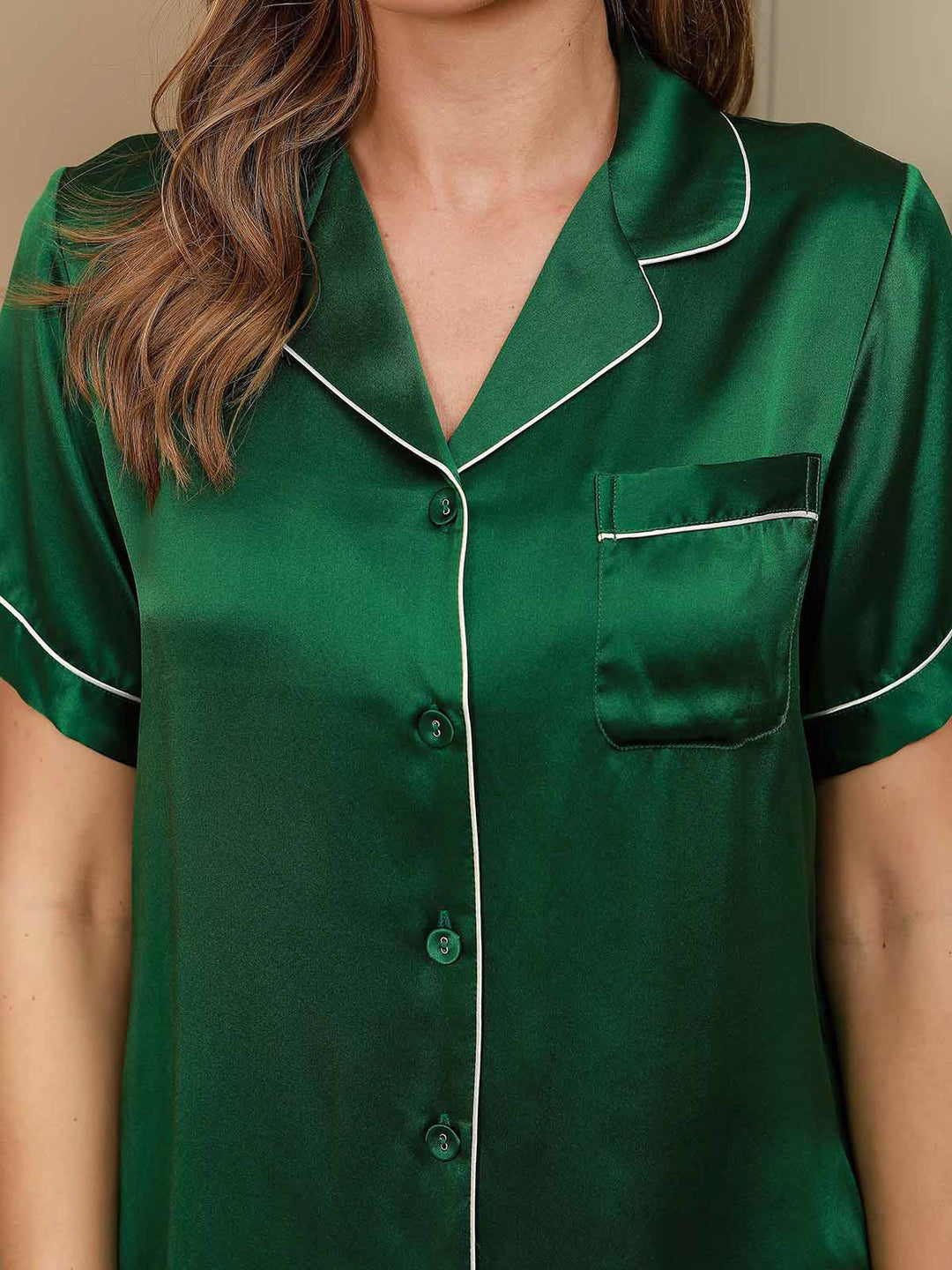 Bauluvio - Kurzärmeliges Pyjama-Set für Frauen