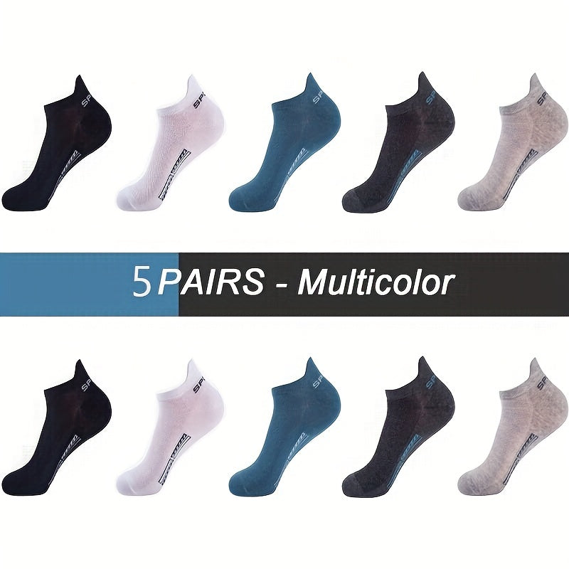 Bauluvio - Sportliche Knöchelsocken (5 Paare)