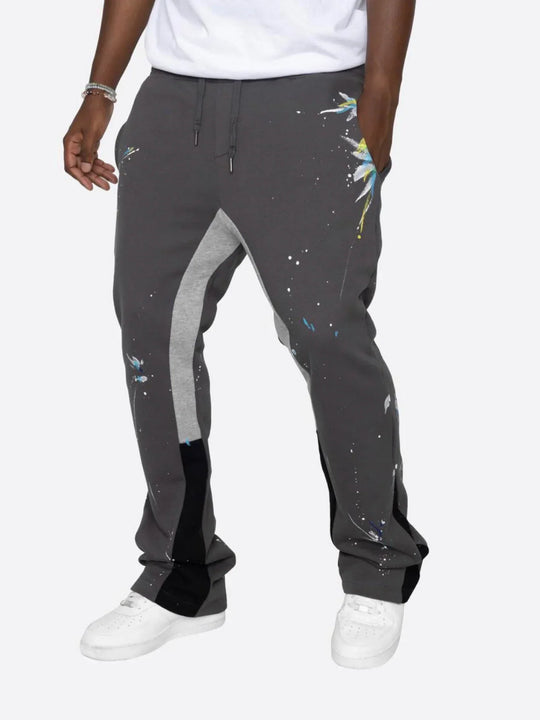 Bauluvio - Splash Flare Sweatpants für Männer