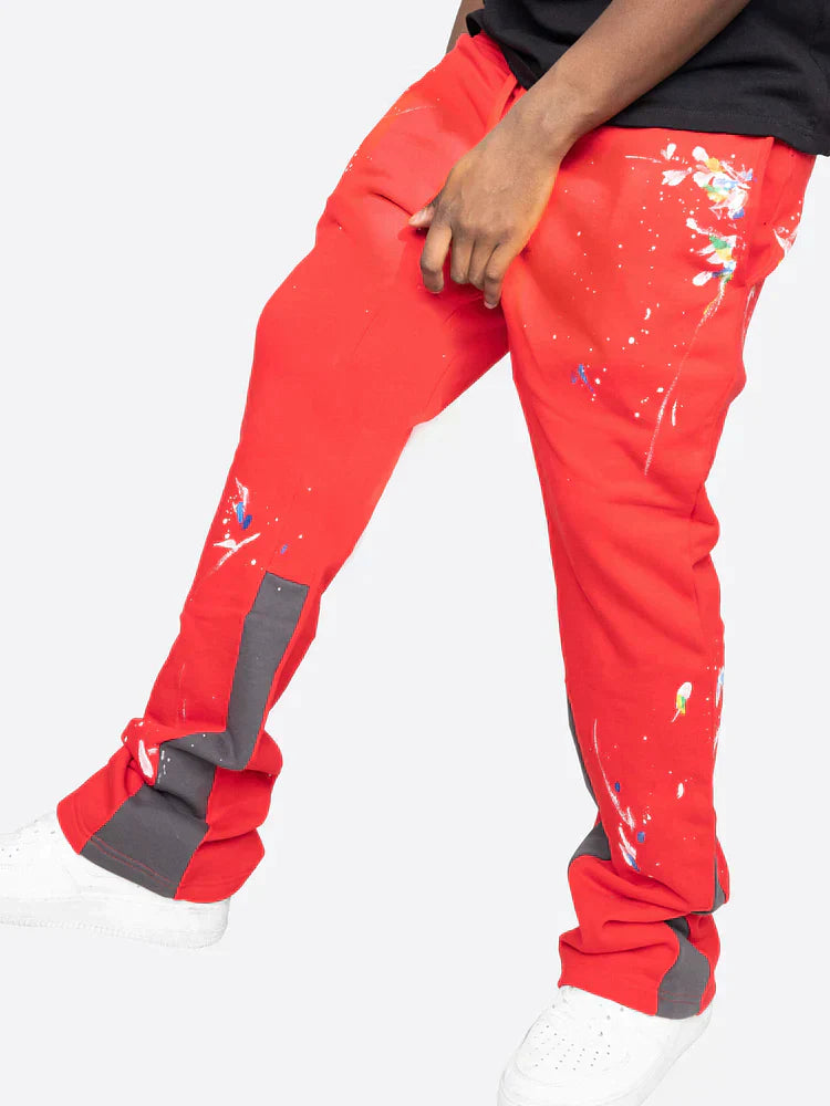 Bauluvio - Splash Flare Sweatpants für Männer