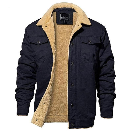 Bauluvio - Herren Casual Fleece Jacke