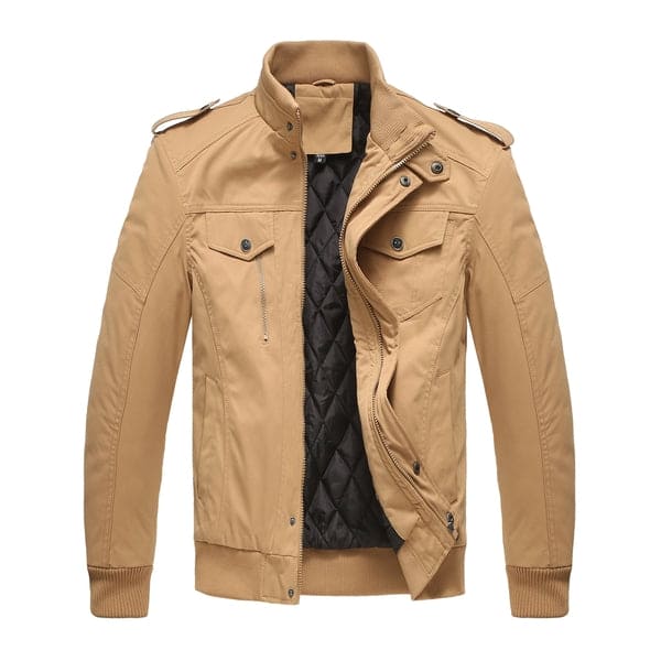 Herren Freizeitjacke mit Stehkragen