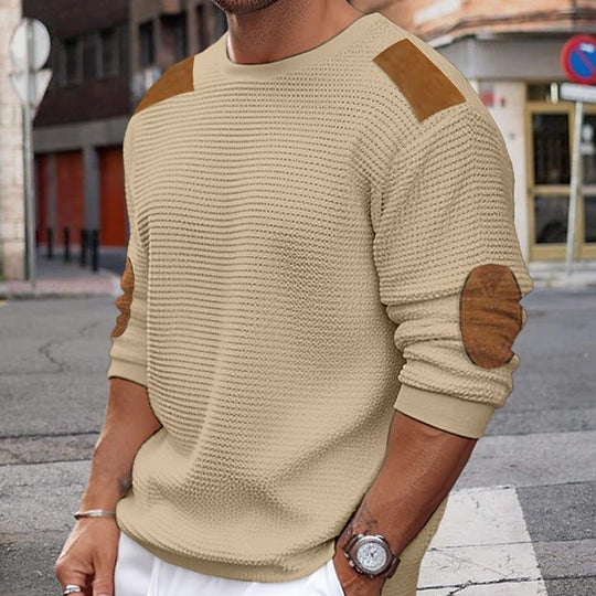 Bauluvio - Lässiger Pullover mit mittleren Ärmeln für Männer